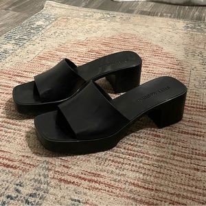 Steve Madden Jelly Block Heel Sandals